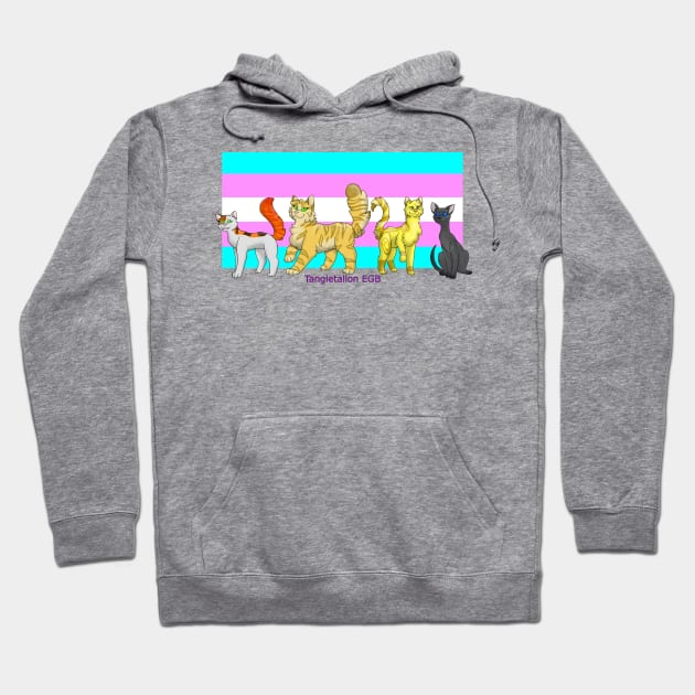 Trans Warrior Cats Hoodie by TangletallonMeow